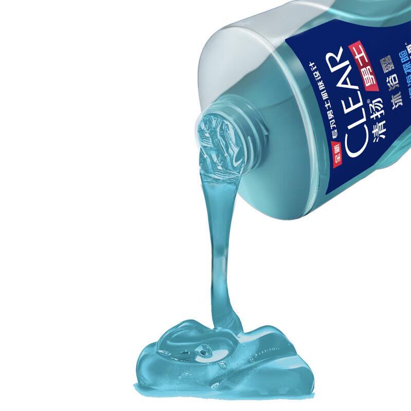 Clear Men's Cologne Scented Shower Gel