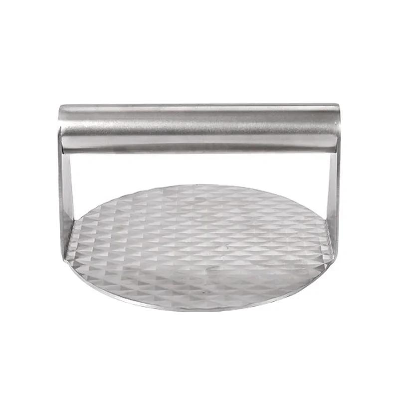 Пресс для бургеров Smash Пресс для бургеров Котлетница из нержавеющей стали с антипригарным покрытием Профессиональная жаропрочная сковорода для бургеров Smasher