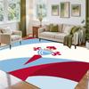 Celta Vigo FC Design Crystal Velvet Rug Soft Decorative Mat for Bedroom Entrance