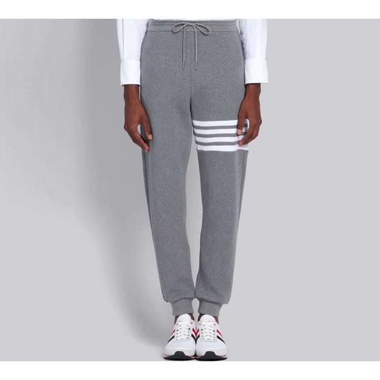 THOM BROWNE 4 Bar Drawstring Jogger Pants MJQ082A-06452-035