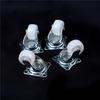 4Pcs 10Kg Universal Swivel Casters 1" Wheels Castor White Pp Nylon Roller Wheel