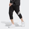 Adidas Мужские брюки Essentials Big Logo длиной три четверти, черные HA4350