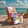 Ultra-Soft Beach Towel with Ms. Rachel Theme,Ideal for Pool - Camping, Diving - Perfect Travel Essential, Vibrant Beach Towel.