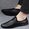 Модный Роскошный Бренд Весенние Лоферы Взрослые Мужчины Натуральная Кожа Деловое Платье Кожаная Обувь Заостренный Мягкая Подошва Удобная Свадебная Обувь