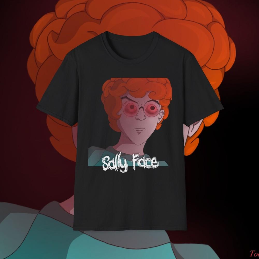 Sally Face Тодд Моррисон Ларри Унисекс Мягкая футболка Топ Футболка Унисекс