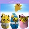 Sleep Pikachu Bag Plush Keychain Toy Pendant Stuffed Doll Decorate Gift