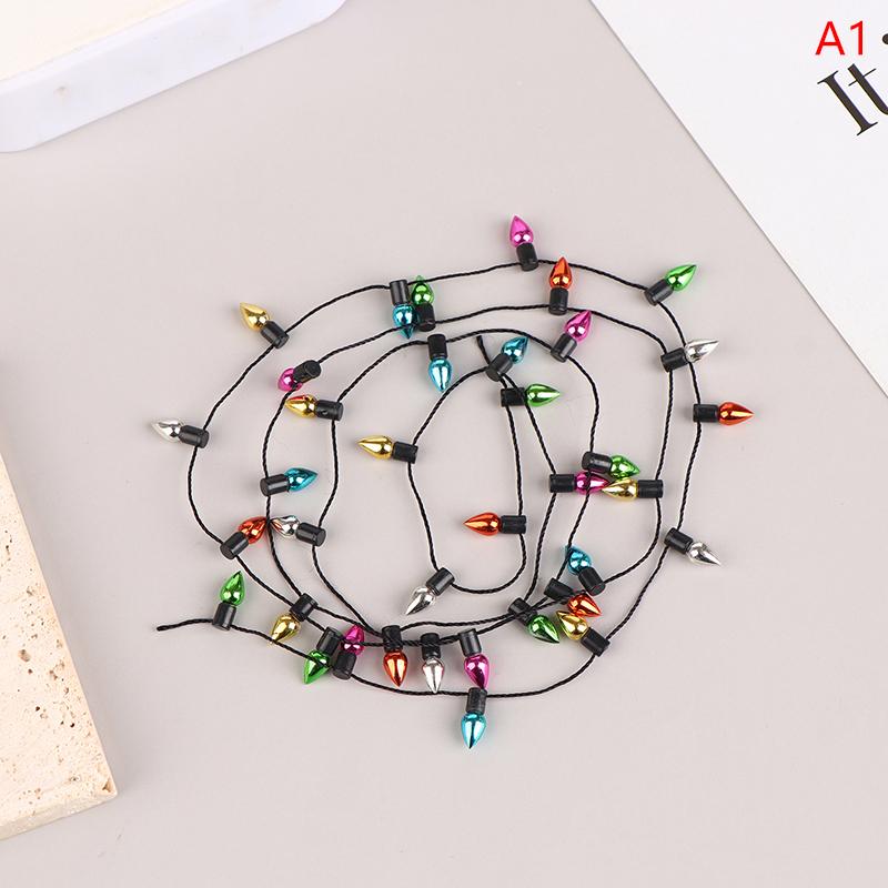 1:12 1 гирлянда искусственных огней Рождество Хорошее украшение кукольный домик Миниатюрная мини-мебель Аксессуары гирлянды