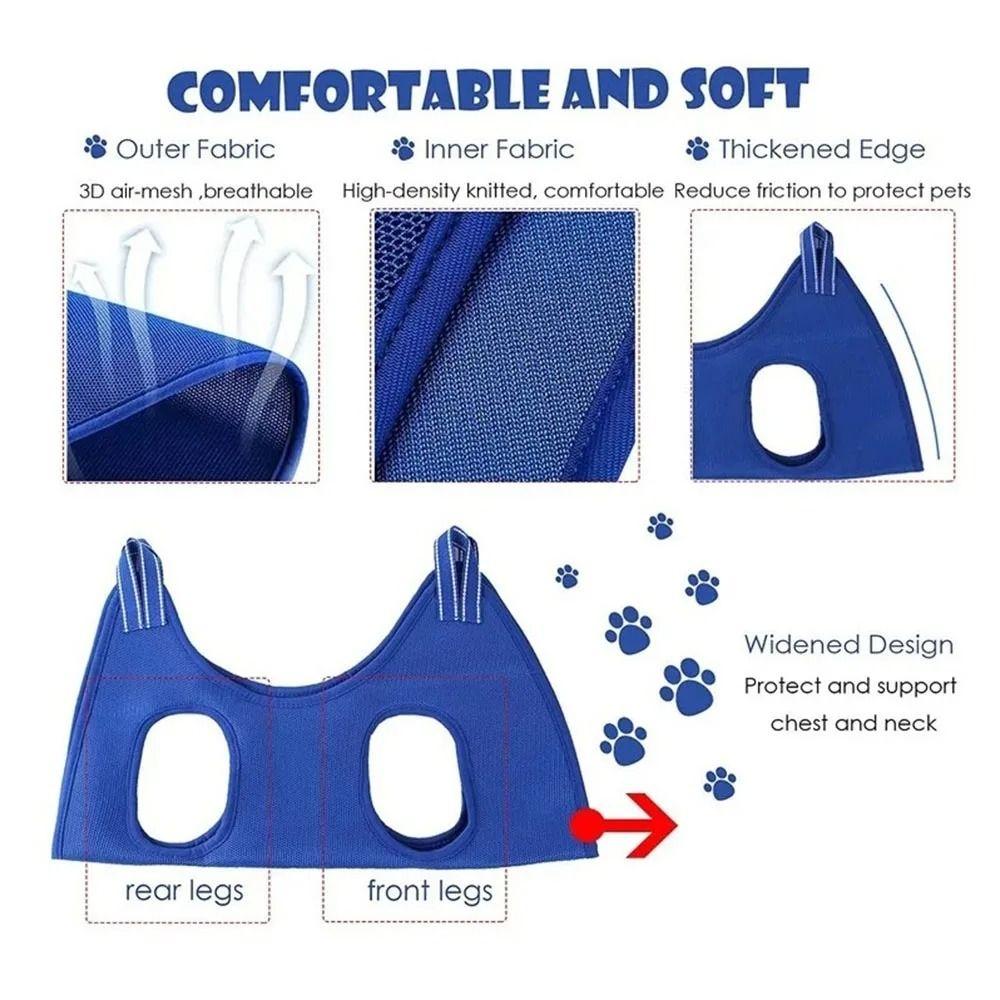 Anti Bite Trimming Restraint Bag Multiple Sizes Dog Beauty Hammock Cat Nail Cutting Fixed Bag Bath