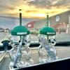 Большая емкость 500 мл Милая стеклянная кружка с мишкой Новый рождественский подарок Прочная для кофе, пива, вина, коктейлей Кружка с соломинкой