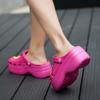 35-42 Women's Large Size Women's Shoes Increase Hole Shoes Summer Beach Sandals