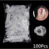 100Pcs Disposable Waterproof Ear Protector Cover Caps Salon Hairdressing Dye Shield Protection Shower Cap Tool