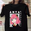 New Hot Anime Anya Forger T-shirts Fashion Women Summer Tee Shirt Unisex Casual Short Sleeve Round Neck Tops T-shirts