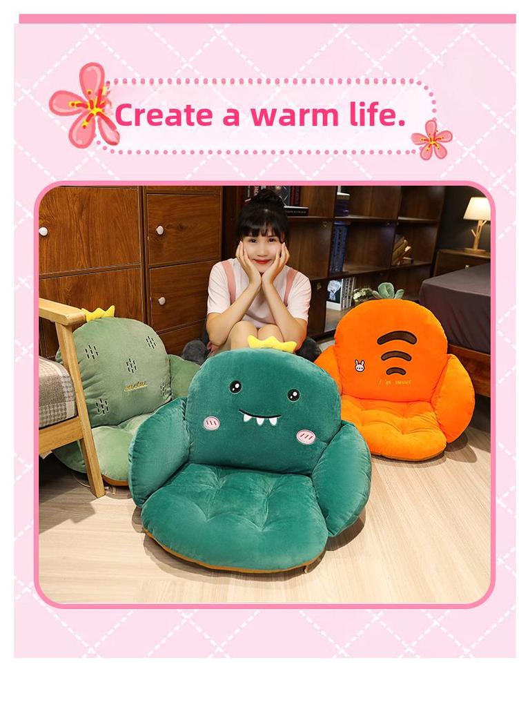 Мягкая подушка для офисного кресла для длительного сидения — эргономичная поддержка спины и сиденья