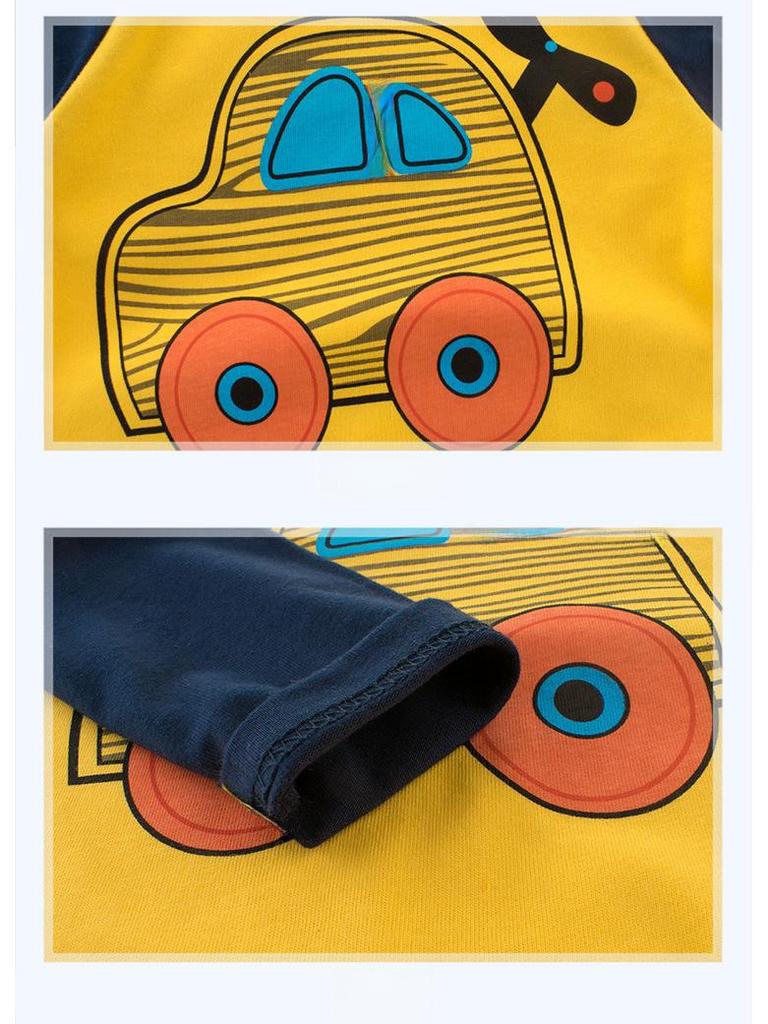 Осень 2024 года, новая футболка с длинными рукавами в корейском стиле для мальчиков