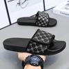 Summer Slippers Bathroom Platform Non-Slip Beach Men Slipper Sandals Slides Indoor Outdoor 2024