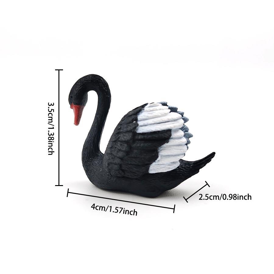 2pcs/set Swan Decor Ornaments Set - Perfect for Aquarium Landscaping, Fountain Accents | Valentine's Day Gift for Home & Garden Decor