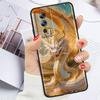 Dragons Light Color For Xiaomi Redmi 9A 9C 9AT 10C 9 9T 10 12C 13C 8 12 K60 A1 K50 K40 5G Black Back Phone Case
