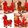 Horse Animal Plush Toy With Pp Cotton For New Year Gifts And Company Events