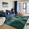 Modern Green Carpets for Living Room Decoration Geometry Rug Large Bedroom Lounge Rugs Non-slip Coffee Tables Mat Easy Clean