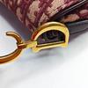 [Pre-Owned] Saddle Oblique Embroidered Classic Monogram Canvas Saddle Bag Mini - Excellent #4NK89T