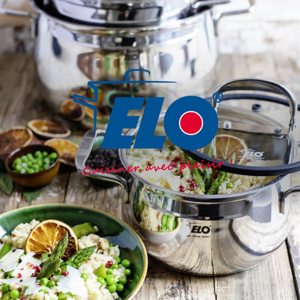 High PFAS-free Stainless Steel Stewpot 20 Cm Elo Brillant Ref. 2222026