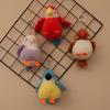 Cute Cartoon Bird Series Plush Toy Doll Bag Keychain Ornament Hanging Chain Children's Gift Pendant