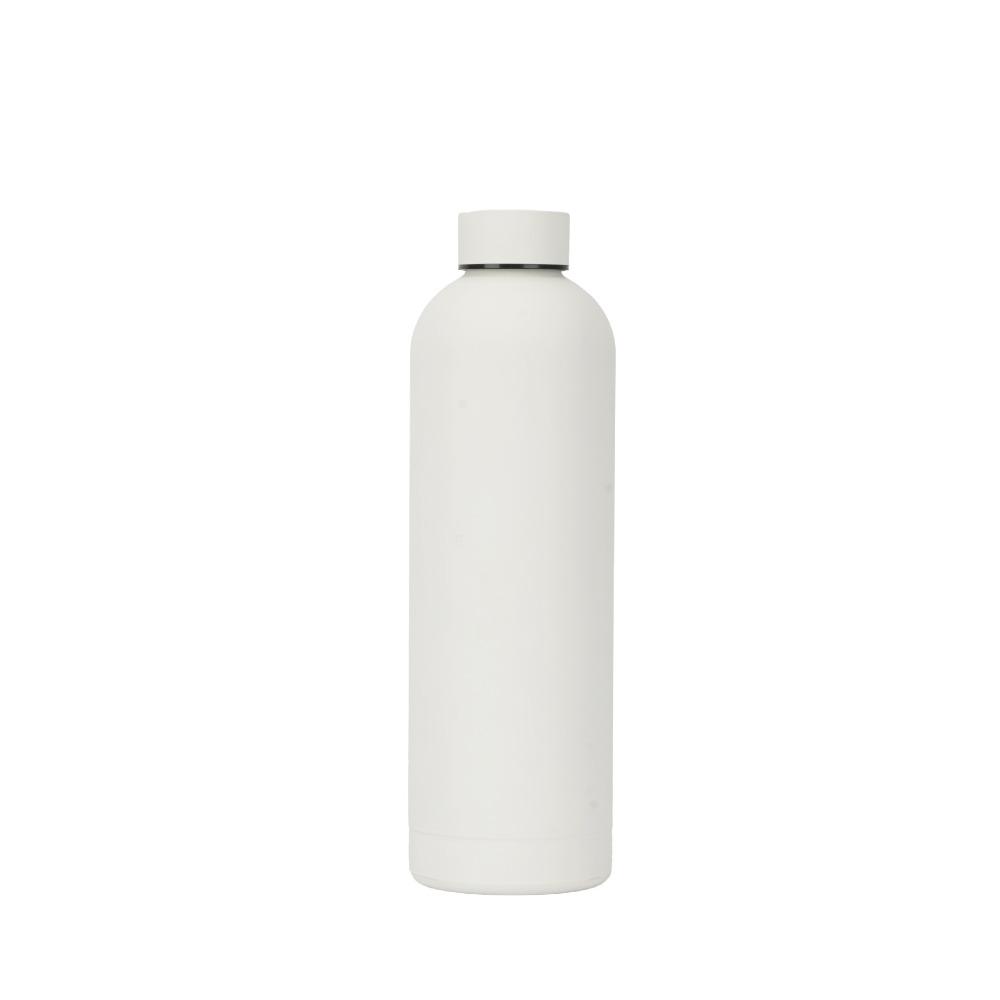 Leak-proof Insulated Water Bottle Stainless Steel Frosted Vacuum Flask Small Mouth Insulated Cup