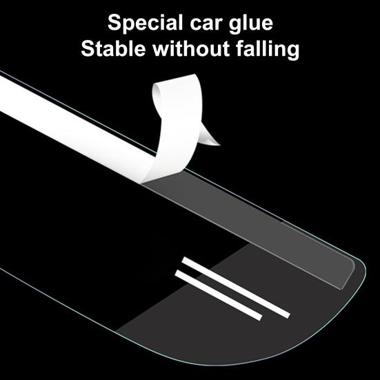 Practical Rearview Mirror Guard Waterproof PVC Easy To Install