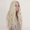 Women Long Fashion Blonde Wavy Curly Full Wig Cosplay Party Princess Hair Style