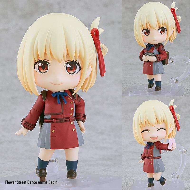 Q Version Anime Girl Figure: Cute, Beautiful, Replaceable Face Toy Ornament - Ideal Birthday Gift