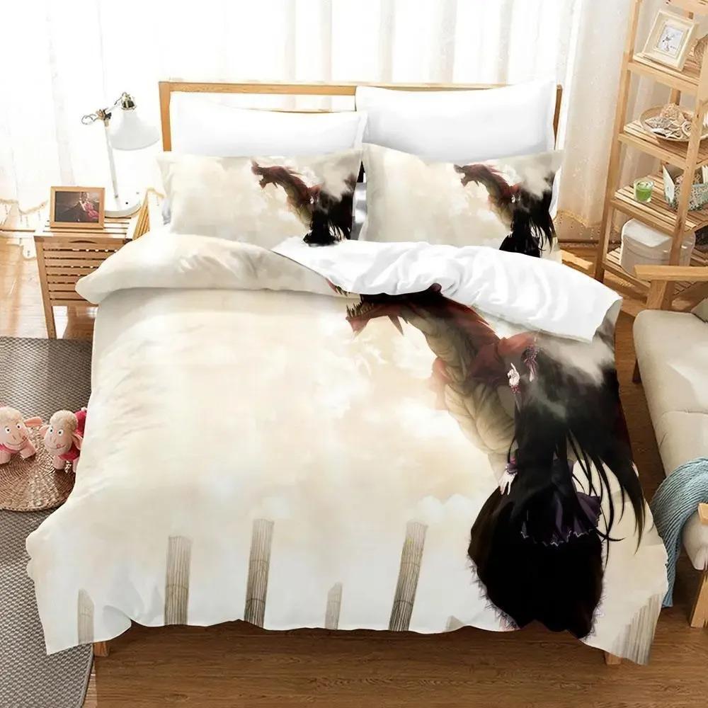 Новый комплект постельного белья Kawaii High School DxD Single Twin Full Queen King Size Bed Set Adult Kids Bedroom Duvet cover Sets Anime Bed