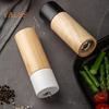 Spice Grinder Smooth Easily Grind Rustic High Quality Wooden Manual Spices Mill Ceramic Grinder for Restaurant