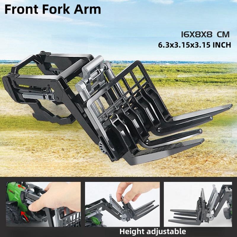 Крупномасштабные тракторные игрушки, DIY фермерский автомобильный игровой набор, игрушечный транспортный прицеп, инженерные подарки на день рождения