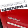 Silver Black For GMC SIERRA DENALI Rear Trunk Side Body Nameplate Logo Emblem Letters Sticker ABS Stereo 3D Car Styling
