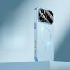 Новый чехол для iPhone15PROMAX с большим окном, тонким кольцом, магнитной фиксацией, с масляным напылением для ПК, подходит для чехлов для телефонов Apple 16