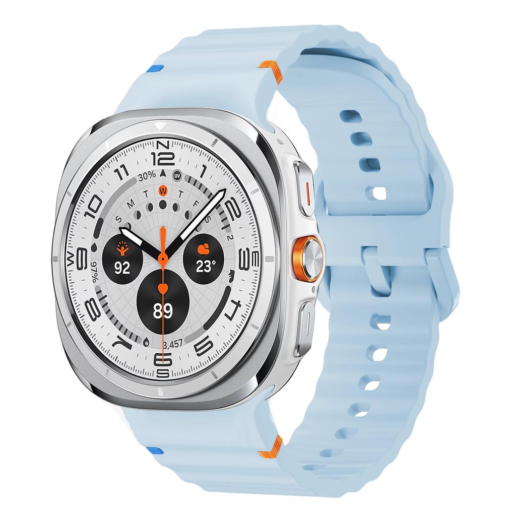 Band for Samsung Galaxy Watch 8 Strap Silicone Bracelet correa Galaxy Watch ultra 47mm 7 6/6 Classic/5 pro/4 44mm 40mm 43mm 46mm