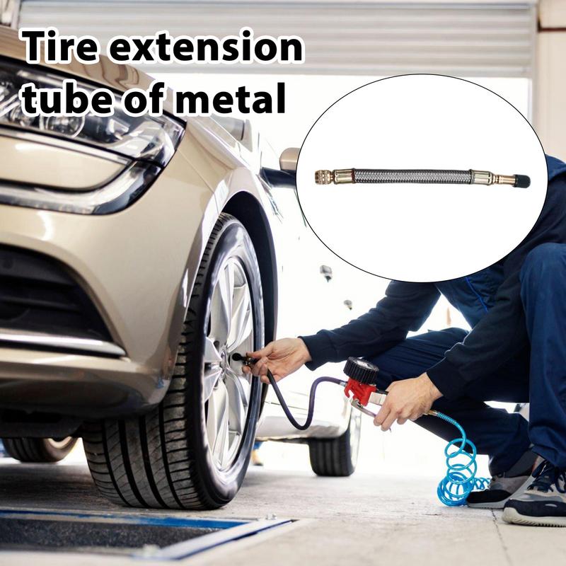 1 шт. Удлинитель вентиля грузовика Гибкий удлинитель вентиля шины автобуса Резиновый удлинитель штока вентиля шины Адаптер ниппеля шины Принадлежности для шин