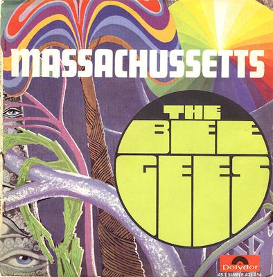 7-дюймовая пластинка BEE GEES Massachussetts PPN2927 Polydor 1967 Франция Рок Б/у