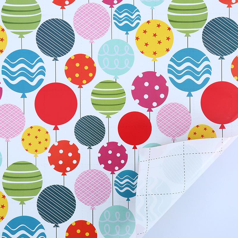 50*70CM Birthday Gift Wrapping Paper Happy Birthday Gift Packaging Paper DIY Craft Paper Birthday Party Gift Decoration Paper