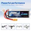 2 шт. LiPo аккумулятор Zeee 4S 2200 мАч 14,8 В 120C с разъемом XT60 для FPV дрона, RC автомобиля, лодки, вертолета, самолета, RC моделей