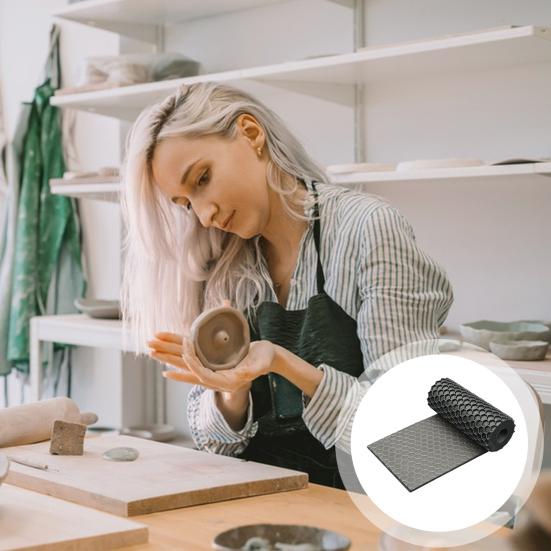 Валик для фактуры глины, инструмент для штамповки керамики, текстурированные скалки для моделирования керамической плиты, живописи