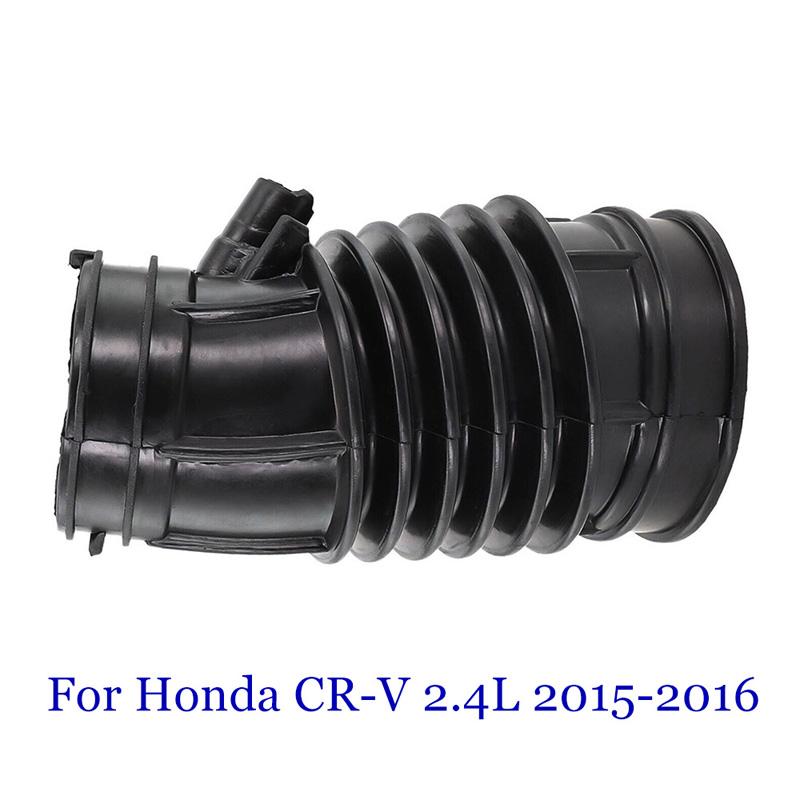 Black Rubber Air Intake Hose 17228-5LA-A00 Engine Intake Boot Tube for Honda CRV 2.4L 2015 2016 Replacement Repair Parts