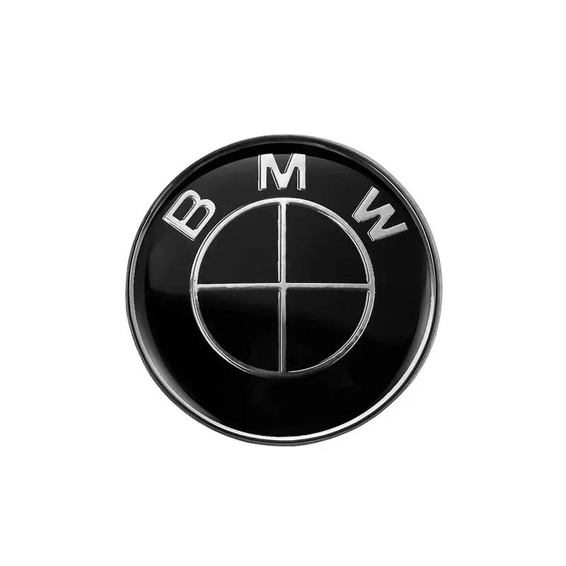 Для BMW E39 E46 E90 E30 E36 E60 G20 E87 E91 E92 1 2 3 4 5 Аксессуары 2 шт. ABS 74 мм 82 мм Логотип на передний капот Эмблема на крышку багажника