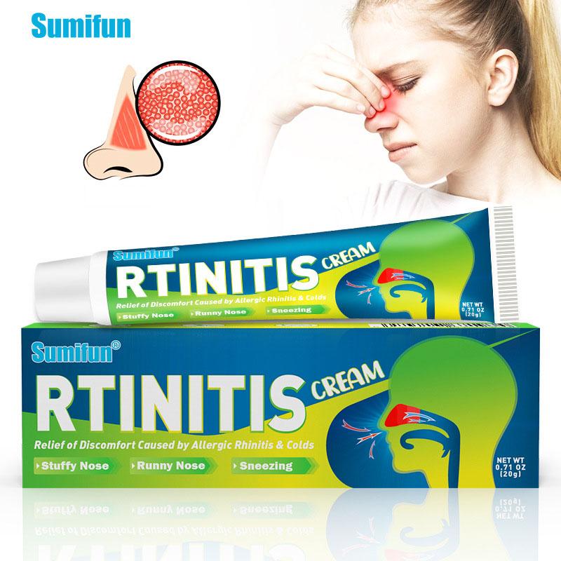 Sumifun Крем от ринита 20 г Крем для ухода за ринитом Сухой нос, зуд в носу, заложенный нос