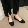 Women's Loafers Flats Shoes Breathable Lightweight Comfortable Point Toe Loafers Shoes Soft Memory Foam Flats Non-slip Casual Work Driving Shoes