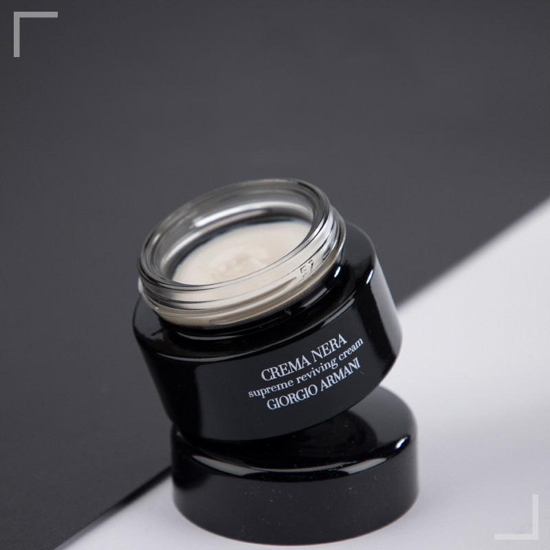 Armani Crema Nera Восстанавливающий крем 15 мл - Роскошный увлажняющий крем для лица в подарок