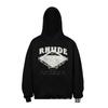 2026FW American Vintage Hoodie Mens Letter Print Casual Loose Sweatshirt Streetwear