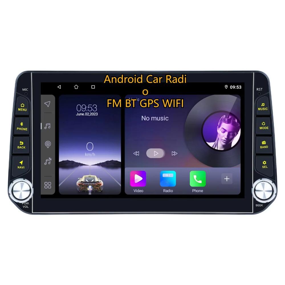 10'' 2din Android Universal Car Radio Stereo Player FM BT GPS WIFI Carplay Android Auto MIrrorlink Reversing Function DVR Record