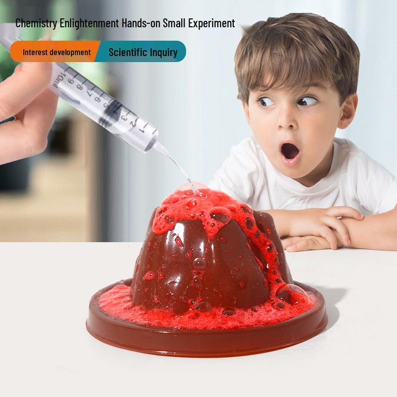 Children's DIY Volcano Eruption Science Kit - Educational Hands-on Model Toy Set