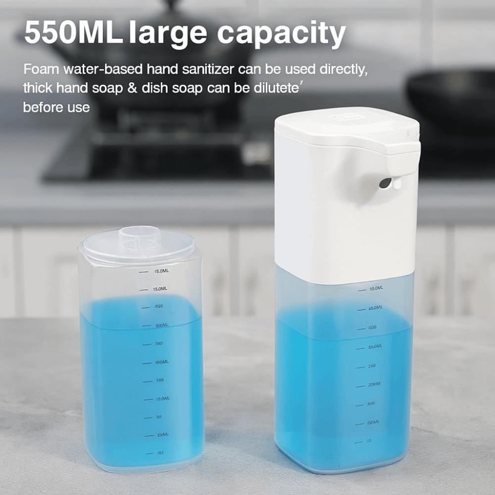 Infrared Sensor Automatic Soap Dispenser USB Rechargeable Dispenser Public Restrooms